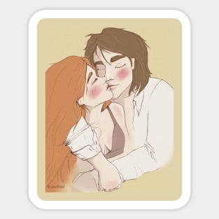 Morning Kiss Sticker